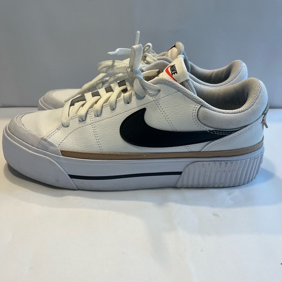 Nike Court Legacy 
White/Black 
Women’s Size 10
Gently used - Picture 5 of 5
